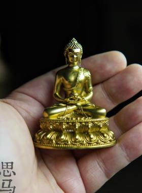 新批次·阿弥陀佛·AI仿真人肌肉线条·手工二次三道精抛·可装藏