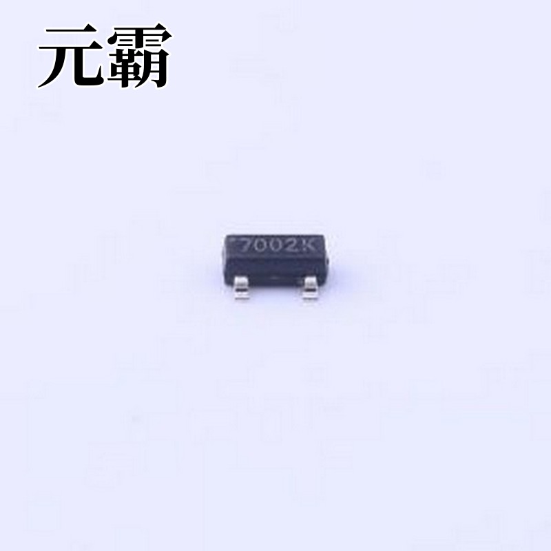 WST2N7002K 1个N沟道 耐压:60V 电流:300mA SOT-23