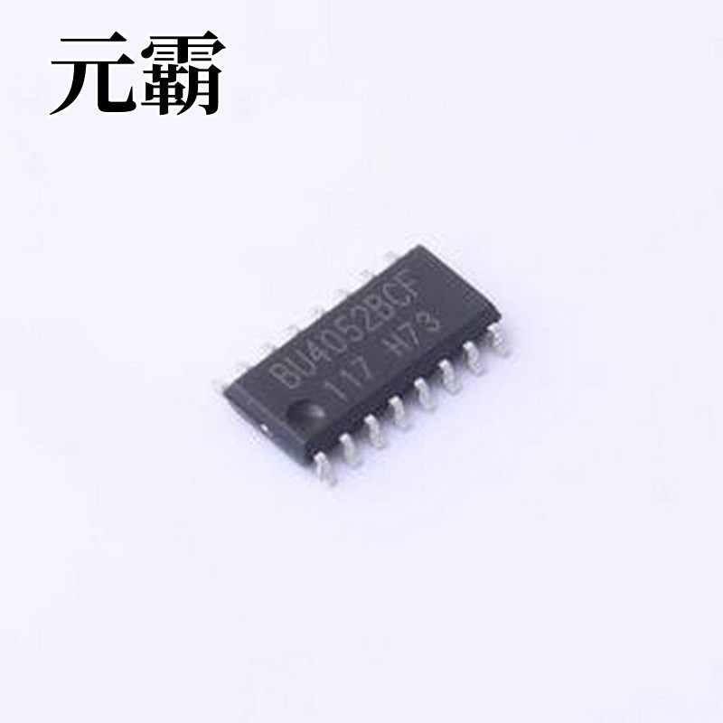 BU4052BCF-E2 模拟开关/多路复用器 通用CMOS逻辑IC 双4通道模拟