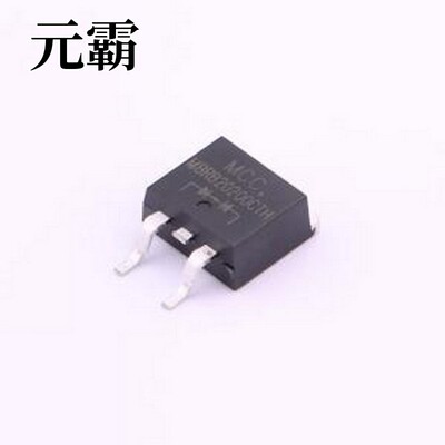 MBRB20200CTH-TP 肖特基二极管 电压:200V 电流:20A D2PAK