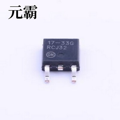 NCP1117DT33T5G 线性稳压器(LDO) 输入20V 输出3.3V 1A TO-252-2(