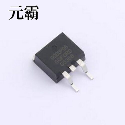 G080P06M 场效应管(MOSFET) 1个P沟道 耐压:60V 电流:195A TO-263