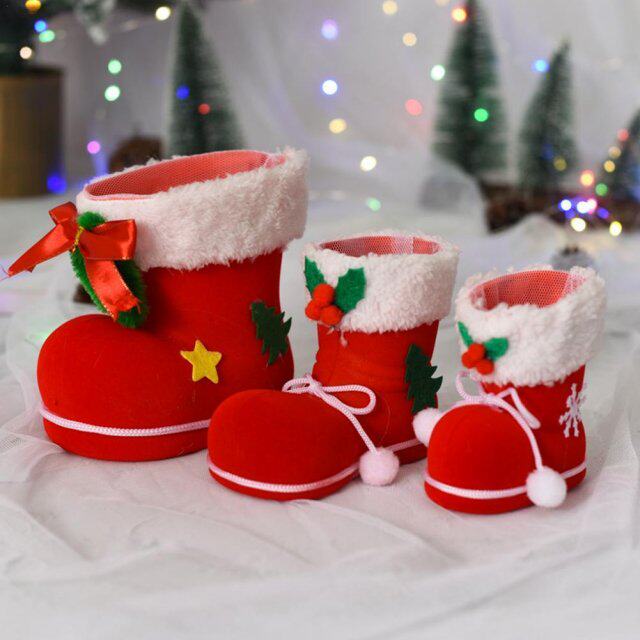 merry christmas candy boots gifts christmas socks decoration