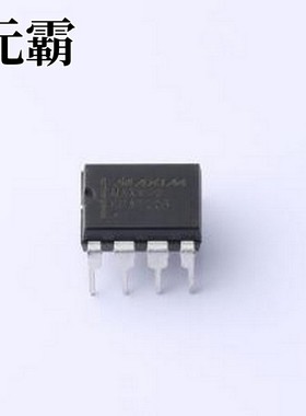 MAX490CPA+ RS-485/RS-422芯片 低功耗，限摆率 RS-485/RS-422 收