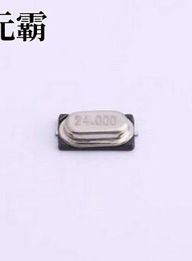 KMD240001230 无源晶振 24MHz ±30ppm 12pF HC-49S-SMD-2P-Mini