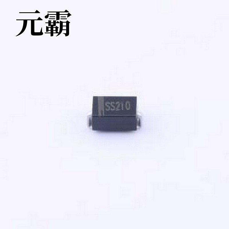 SS210A 肖特基二极管 电压:100V 电流:2A SMA(DO-214AC)