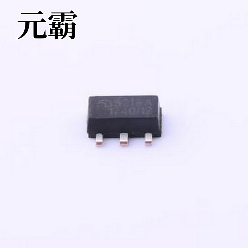 ME6219A12PG 线性稳压器(LDO) 输入6.5V 输出1.2V 300mA SOT-89