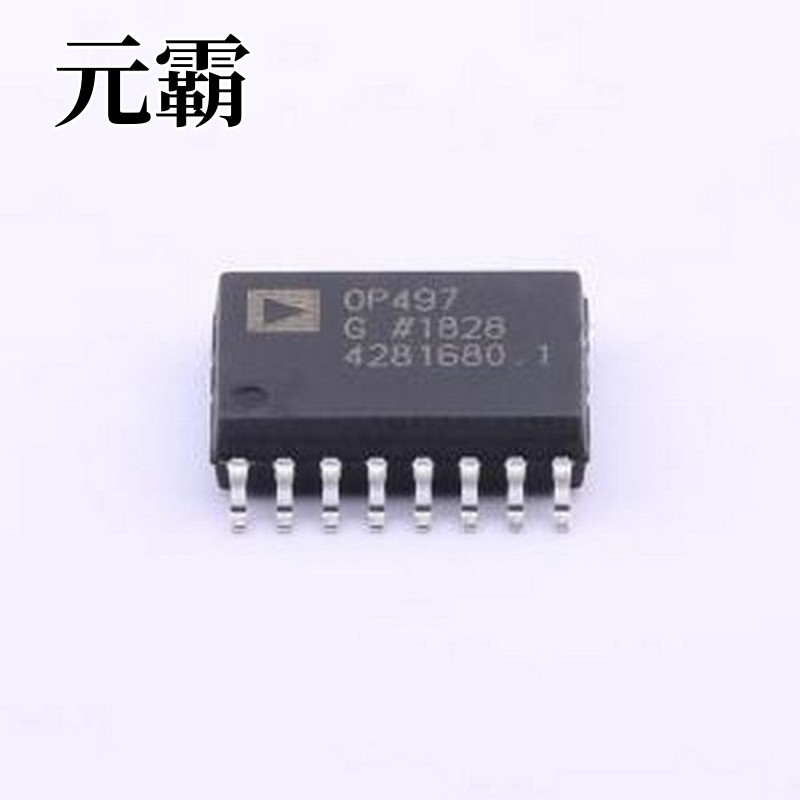 OP497GSZ-REEL 运算放大器 精密皮安输入电流四运放 SOIC-16-300m