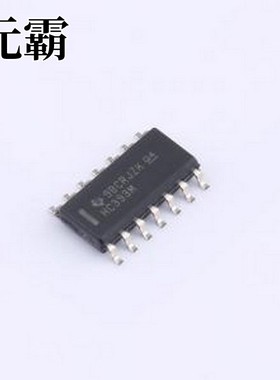 CD74HC393M 计数器/分频器 35MHz 4位二进制计数器 SOIC-14