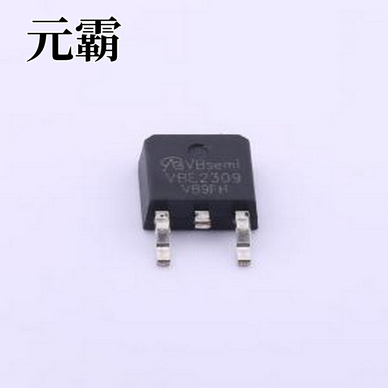 VBE2309 场效应管(MOSFET) 1个P沟道 耐压:30V 电流:80A TO-252-2