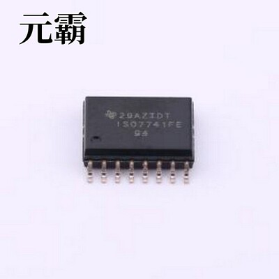 ISO7741FEDWRQ1 数字隔离器 ISO7741FEDWRQ1 SOIC-16-300mil