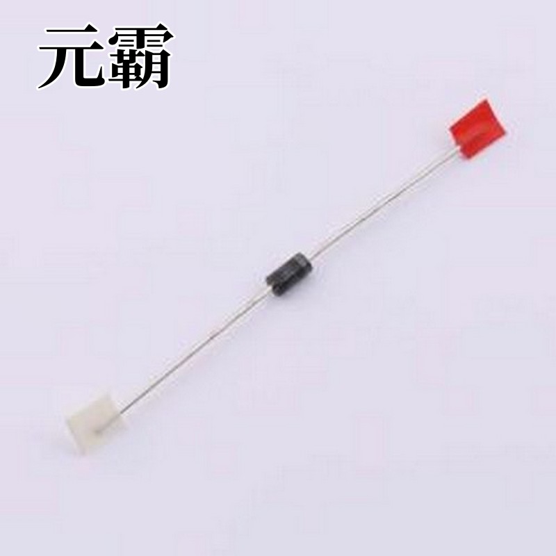 1N4007G 通用二极管 电压:1kV 电流:1A DO-41