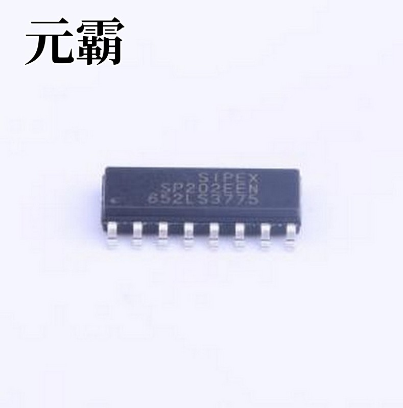 SP202EEN-L/TR RS232芯片 高性能RS-232线路驱动器/接收器 SOIC-1