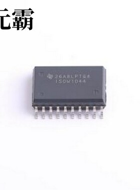 ISOW1044DFMR CAN收发器 ISOW1044 隔离 CAN FD 收发器带集成低辐