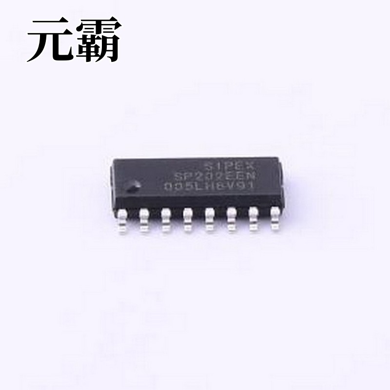 SP202EEN-L/TR RS232芯片 高性能RS-232线路驱动器/接收器 SOIC-1