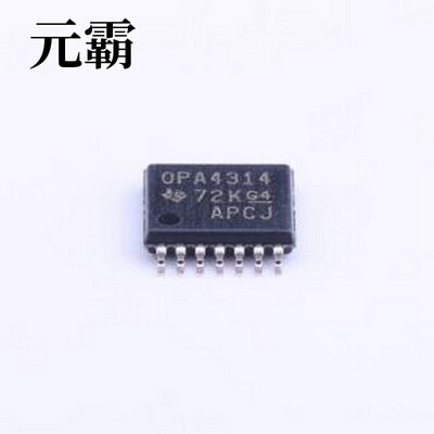 OPA4314AIPWR 运算放大器 OPA4314AIPWR TSSOP-14