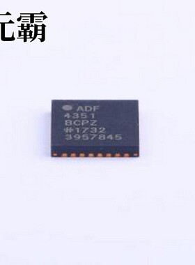 ADF4351BCPZ-RL7 时钟发生器/频率合成器/PLL 集成VCO的宽带频率