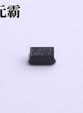 BR210-AU 肖特基二极管 电压:100V 电流:2A SMA(DO-214AC)