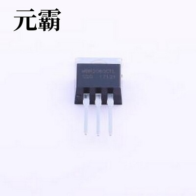 MBR2060CTL 肖特基二极管 电压:60V 电流:10A TO-220AB-3