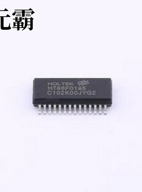 HT66F0195 单片机(MCU/MPU/SOC) HT66F0195 SSOP-28-150mil