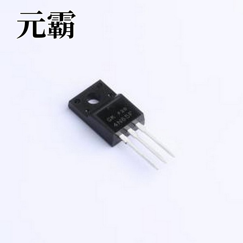 4N65F 场效应管(MOSFET) 1个N沟道 耐压:650V 电流:4A ITO-220AB