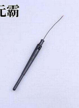 HJ-GPRS-IPEX1-1.13-L100mm 天线 外置天线 黑色