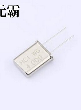 049UT2-4.000F07DTJGL 无源晶振 4MHz ±30ppm 7pF HC-49U