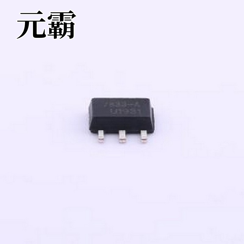 HT7833-A 线性稳压器(LDO) 输入12V 输出3.3V 450mA SOT-89