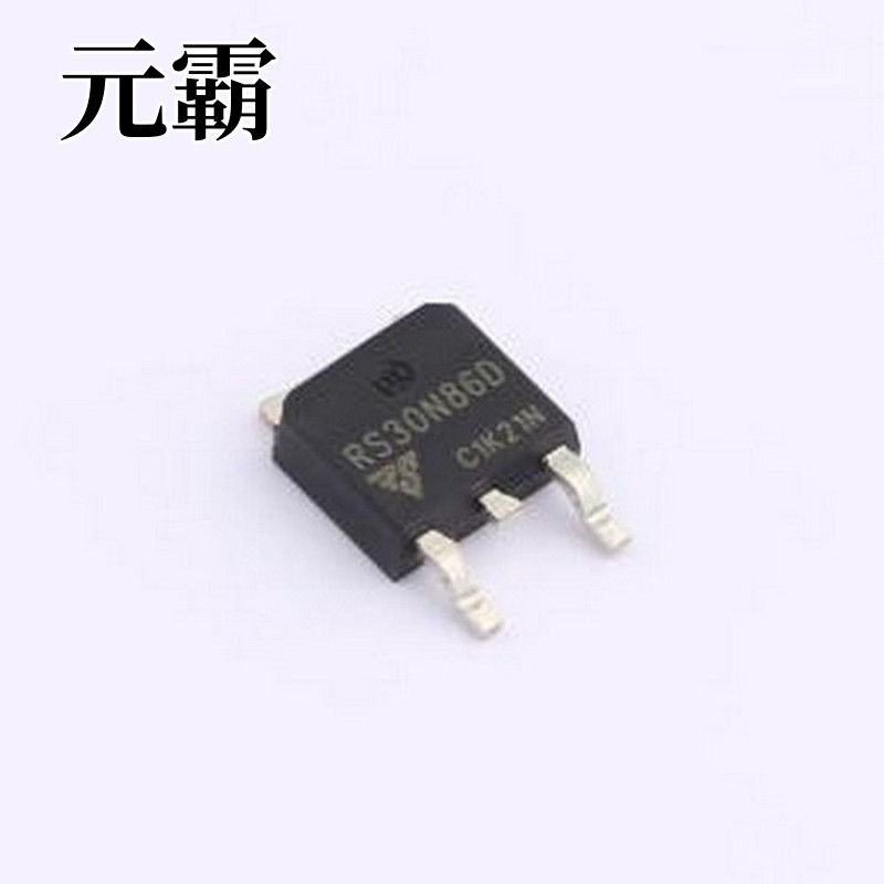 RS30N86D 场效应管(MOSFET) 1个N沟道 耐压:30V 电流:86A TO-252
