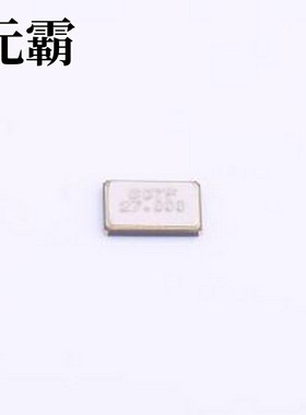 SX5B27.000F2020F30 无源晶振 27MHz ±20ppm 20pF SMD5032-4P