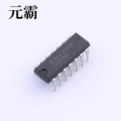 CD4078BE 逻辑门 IC 8-IN NOR/OR GATE DIP-14