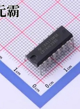 CD74HC238E PDIP-16 信号开关/编解码器/多路复用器