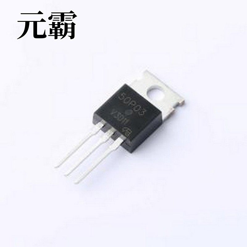 MTP50P03HDLG-VB 场效应管(MOSFET) 1个P沟道 耐压:30V TO-220