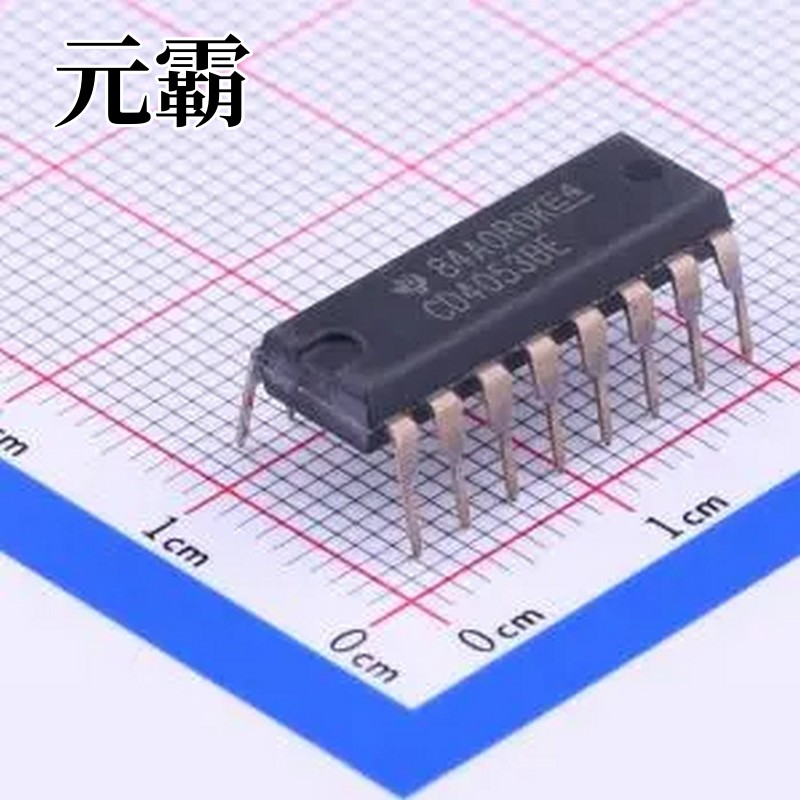 CD4053BE PDIP-16 模拟开关/多路复用器