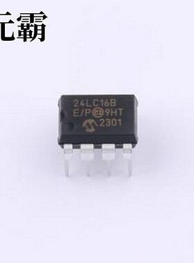24LC16B-E/P EEPROM 24LC16B E/P PDIP-8