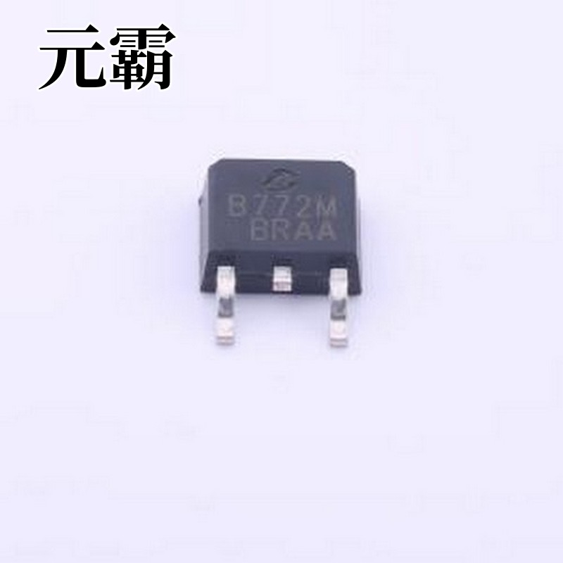 B772M(RANGE:160-320) 三极管(BJT) 耐压:30V 电流:3A PNP hfe=16
