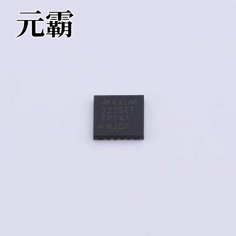MAX3225EETP+T RS232芯片 ±15kV ESD保护、1uA、1Mbps、3.0V至5.