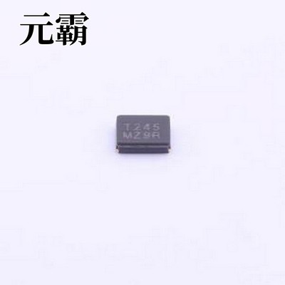 7V24580012 无源晶振 24.576MHz 9pF ±15ppm SMD3225-4P