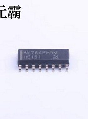 SN74HC151DR 信号开关/编解码器/多路复用器 SN74HC151DR SOIC-16