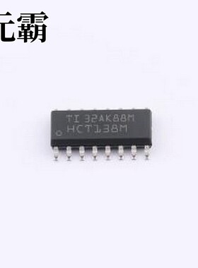 CD74HCT138M96 信号开关/编解码器/多路复用器 CD74HCT138M96 SOI