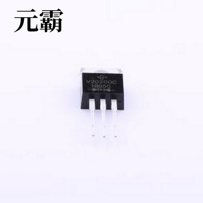 V20200C-E3/4W 肖特基二极管 电压:200V 电流:10A TO-220AB-3