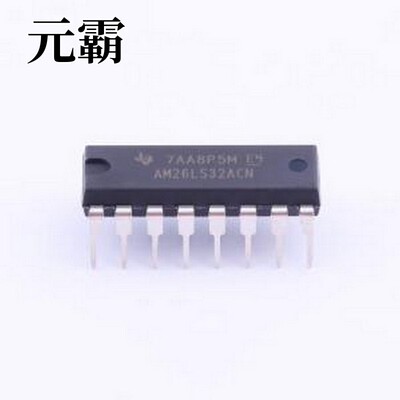 AM26LS32ACN RS-485/RS-422芯片 四路差分线接收器 DIP-16