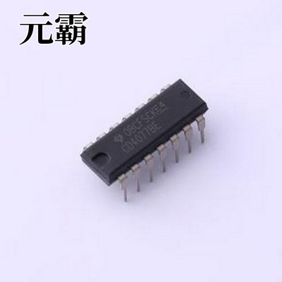 CD4077BE 逻辑门 IC GATE XOR 4CH 2-INP DIP-14