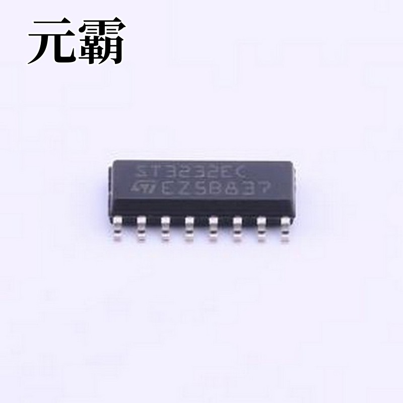 ST3232ECDR RS232芯片 ST3232EB, ST3232EC ±15 kV ESD保护 3到5