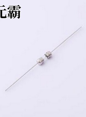 3F.6300222000R1N 一次性保险丝 玻璃管保险丝 插件,3.6x10mm