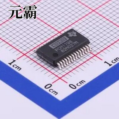 PCM1798DBR SSOP-28-208mil ADC/DAC-专用型