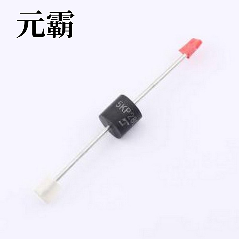 5KP28CA 静电和浪涌保护(TVS/ESD) 双向TVS 28V截止 110A峰值脉冲