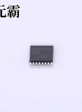 MAX9122EUE+T LVDS芯片 四通道LVDS线接收器，带集成端接和直通引