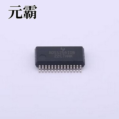ADS1256IDBR 模数转换芯片ADC 4或8通道 30kHz 24位ADC SPI接口 S