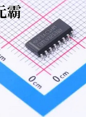 SN74CBTLV3253D SOIC-16 信号开关/编解码器/多路复用器